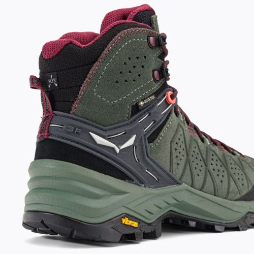 Взуття трекінгове жіноче Salewa Alp Trainer 2 Mid GTX зелене 00-0000061383