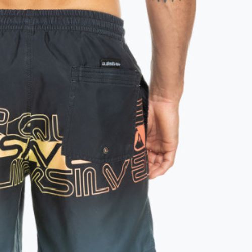 Шорти для плавання чоловічі Quiksilver Everyday Wordblock Volley 17" black