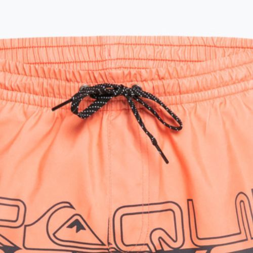 Шорти для плавання чоловічі Quiksilver Everyday Wordblock Volley 17" fresh salmon