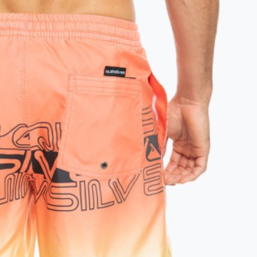 Шорти для плавання чоловічі Quiksilver Everyday Wordblock Volley 17" fresh salmon