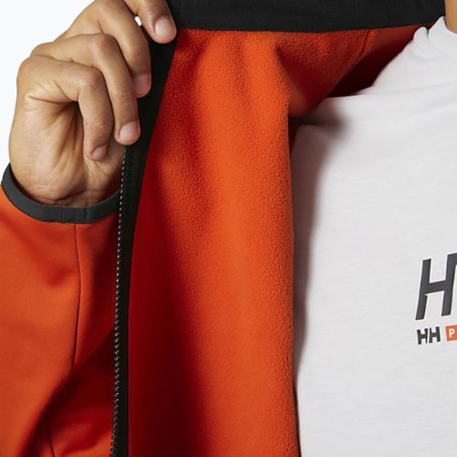 Кофта для вітрильного спорту чоловіча Helly Hansen HP Windproof Fleece помаранчева 34288_300