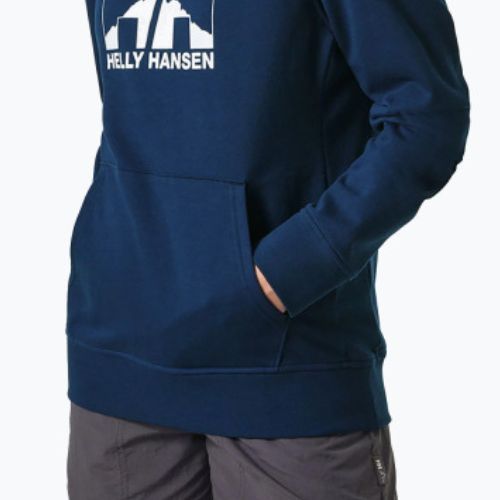 Кофта трекінгова жіноча Helly Hansen Nord Graphic Pullover Hoodie синя 62981_584