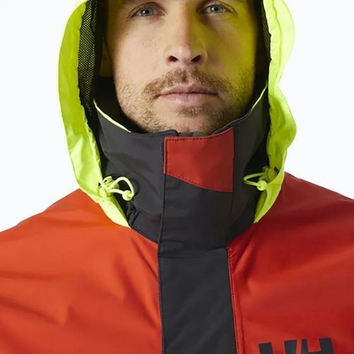 Куртка для вітрильного спорту чоловіча Helly Hansen Newport Coastal помаранчева 34290_300