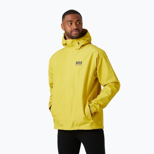 Куртка дощовик чоловіча Helly Hansen Seven J оливкова 62047_426