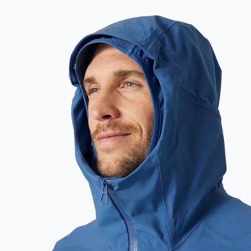 Куртка хардшел чоловіча Helly Hansen Verglas 3L блакитна 63144_636