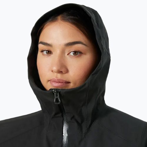 Куртка хардшел жіноча Helly Hansen Verglas 3L чорна 63174_990