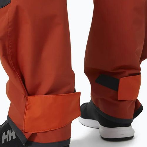 Штани для вітрильного спорту чоловічі Helly Hansen Newport Coastal Bib червоні 34267_308