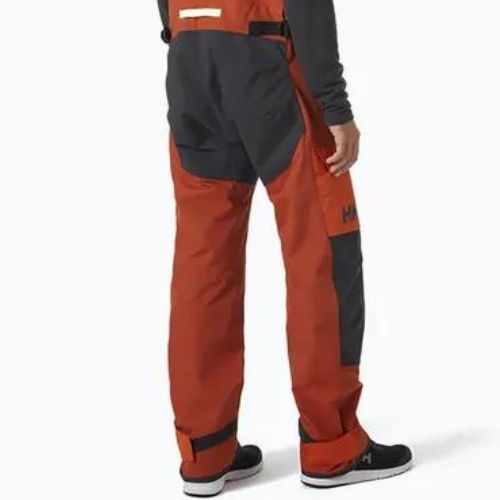 Штани для вітрильного спорту чоловічі Helly Hansen Newport Coastal Bib червоні 34267_308
