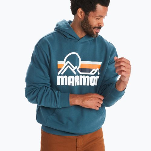 Кофта трекінгова чоловіча Marmot Coastal Hoody блакитна M1425821541