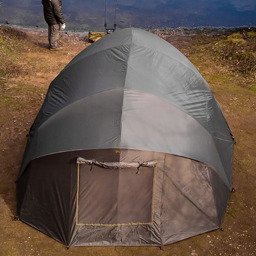Намет для 3-х осіб Prologic Fulcrum Session Bivvy & Overwrap сірий PLS041
