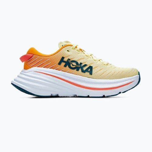 Кросівки для бігу жіночі HOKA Bondi X жовто-помаранчеві 1113513-YPRY