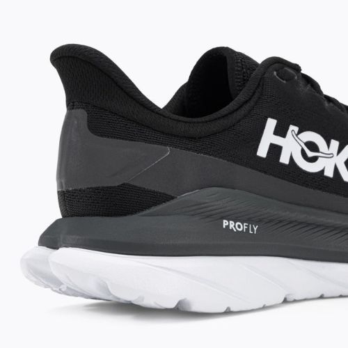 Кросівки для бігу жіночі HOKA Mach 4 чорні 1113529-BDSD