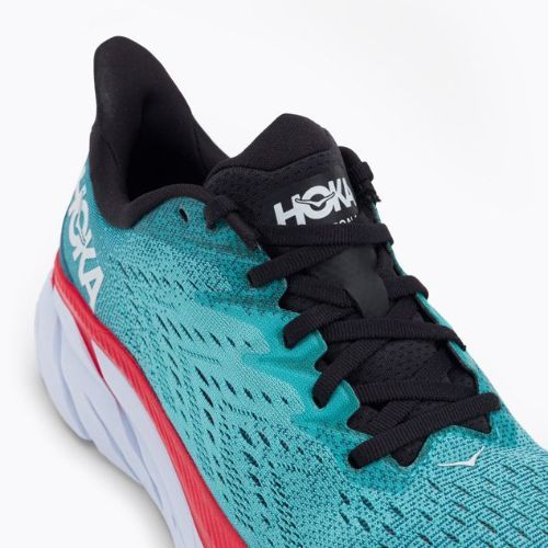 Кросівки для бігу чоловічі HOKA Clifton 8 блакитні 1119393-RTAR