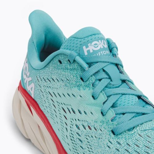 Кросівки для бігу жіночі HOKA Clifton 8 блакитні 1119394-AEBL