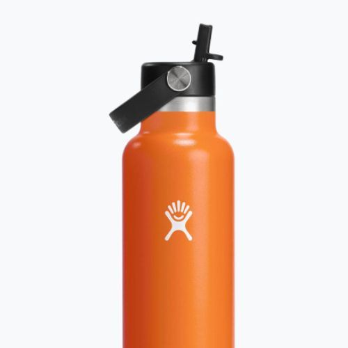 Термопляшка Hydro Flask Standard Flex Straw 620 ml помаранчева S21FS808