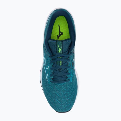 Кросівки для бігу чоловічі Mizuno Wave Inspire 18 блакитні J1GC224402
