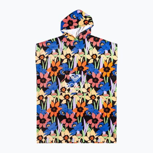 Пончо жіноче ROXY Stay Magical Printed anthracite flower jammin