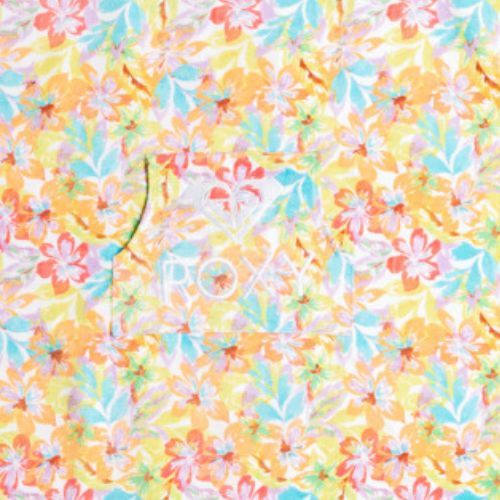 Пончо жіноче ROXY Stay Magical Printed snow white pualani combo