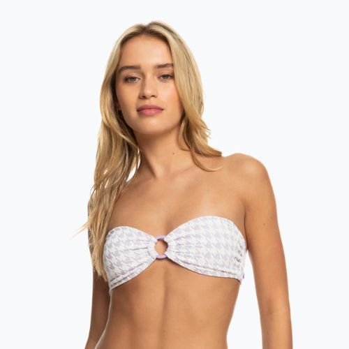 Купальник суцільний жіночий ROXY Check It Bandeau purple rose