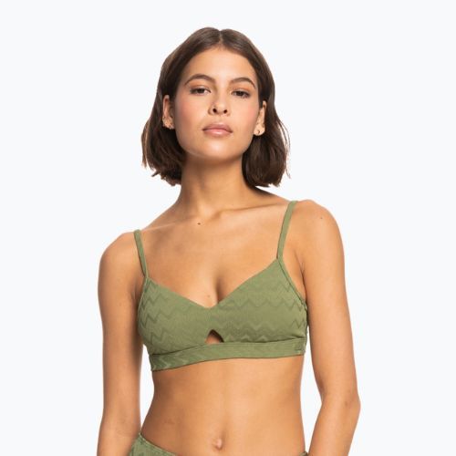 Купальник суцільний жіночий ROXY Current Coolness Bralette loden green