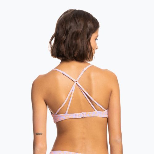 Купальник суцільний жіночий ROXY Hawaiian Heat Athletic Triangle mock orange hawaiianheat