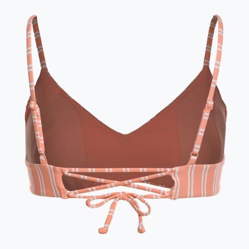 Купальник суцільний жіночий ROXY Into The Sun Athletic Triangle papaya punch novelta stripe h