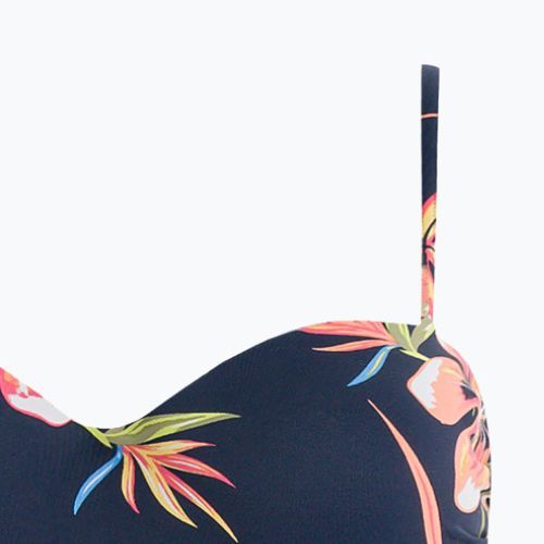 Купальник суцільний жіночий ROXY Into The Sun Mold Bandeau mood indigo tropical depht