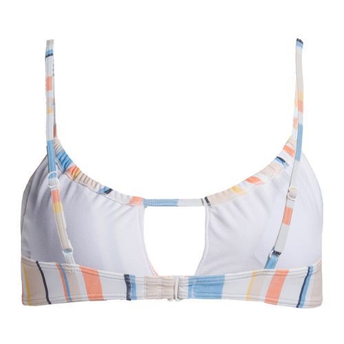 Купальник суцільний жіночий ROXY Beach Classics Bralette peach whip sand stripper