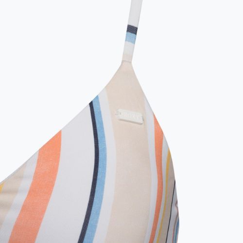 Купальник суцільний жіночий ROXY Beach Classics Strappy Bra peach whip sand stripper