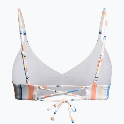 Купальник суцільний жіночий ROXY Beach Classics Strappy Bra peach whip sand stripper