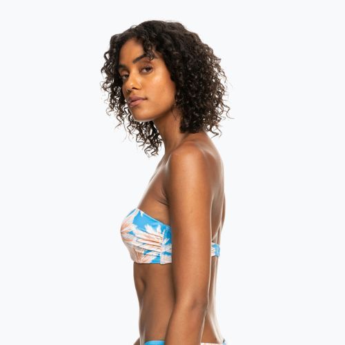 Купальник суцільний жіночий ROXY Love The Beach Vibe azure blue palm island
