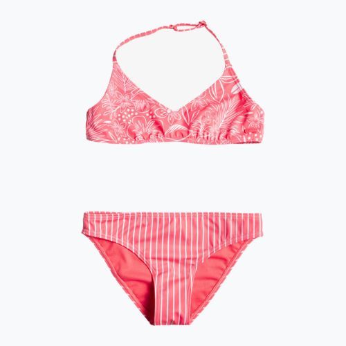 Купальник роздільний дитячий ROXY Vacay For Life Triangle Bra Set sunkissed coral tropical tide