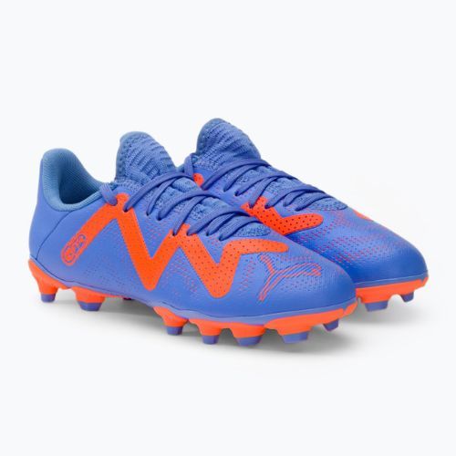 Футбольні бутси дитячі PUMA Future Play FG/AG блакитні 107199 01