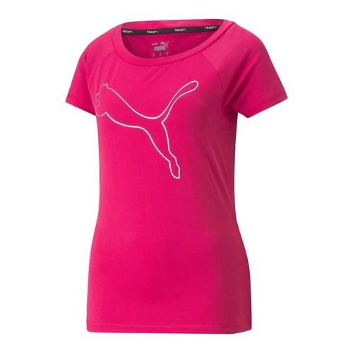 Футболка тренувальна жіноча PUMA Train Favorite Jersey Cat рожева 522420 64