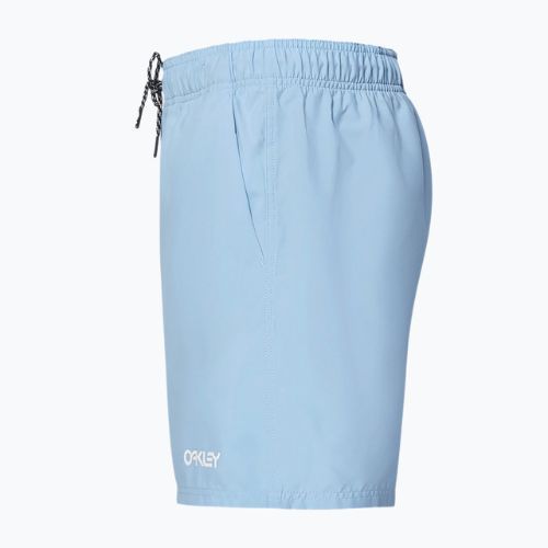Шорти для плавання чоловічі Oakley Beach Volley 16" блакитні FOA4043106EK