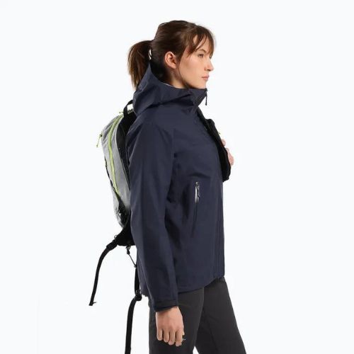 Куртка дощовик жіноча Arc'teryx Beta black/sapphire