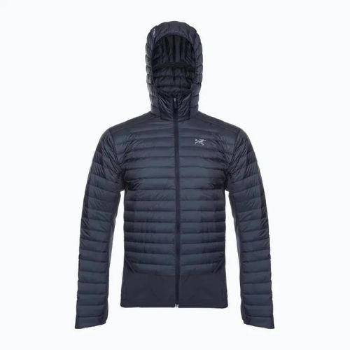 Куртка гібридна чоловіча Arc'teryx Cerium Hybrid Hoody black/sapphire