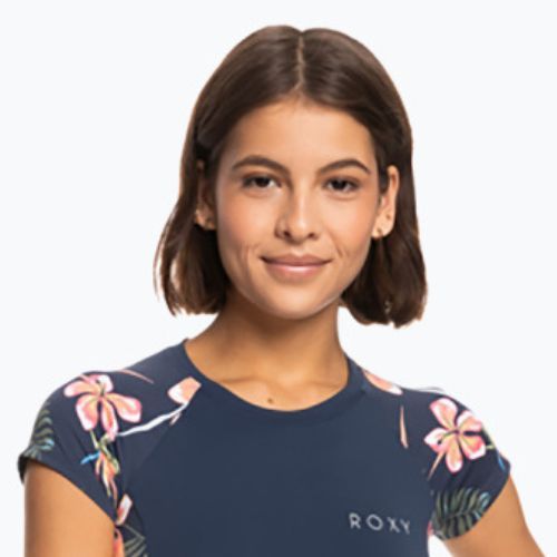 Футболка для плавання жіноча ROXY Printed mood indigo tropical depht