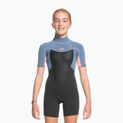 Гідрокостюм дитячий ROXY 2/2 Prologue Girl BZ SS SP FL cloud black/powderdgrey/sunglow