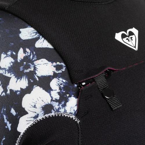 Гідрокостюм жіночий ROXY 3/2 Elite XT ST Printed FZ GBS true black/black flowers