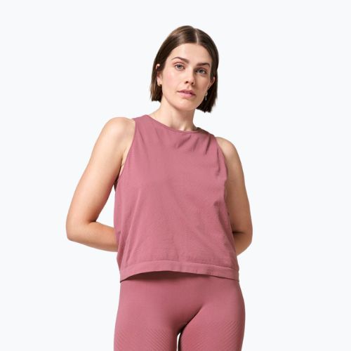 Майка тренувальна жіноча Casall Essential Block Seamless Tank mineral pink