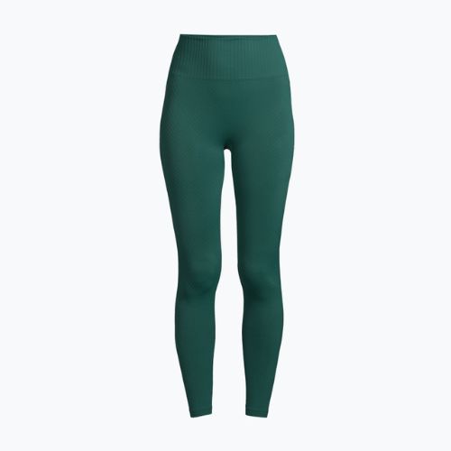 Легінси жіночі Casall Seamless Graphical Rib High Waist garden green