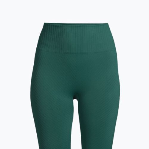 Легінси жіночі Casall Seamless Graphical Rib High Waist garden green