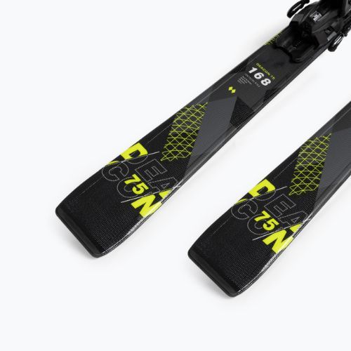 Лижі гірські чоловічі Völkl Deacon 75 + VMotion3 чорні 122171/6562U1