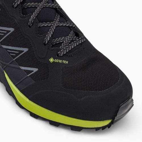 Взуття трекінгове чоловіче Dolomite Croda Nera Tech GTX black/lime green