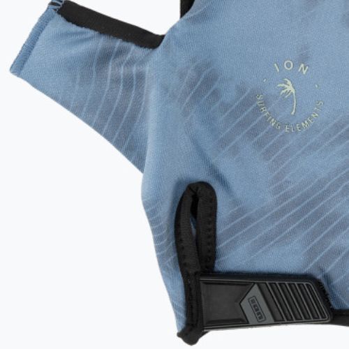 Рукавиці для водних видів спорту ION Amara Half Finger чорно-блакитні 48230-4140