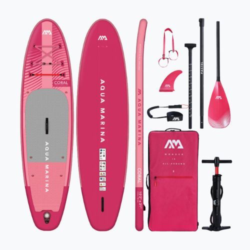 SUP-дошка  Aqua Marina Coral 10'2" raspberry