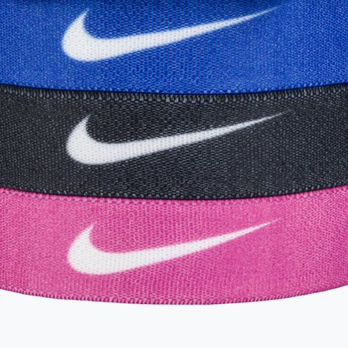 Гумки для волосся Nike Mixed Hairbands 6 Pk With Pouch кольорові 6 шт. N1003666-029