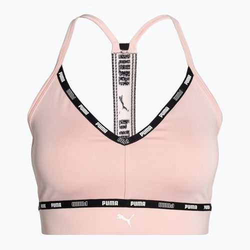 Бюстгальтер спортивний PUMA Low Impact Puma Strong Strappy рожевий 522225 66