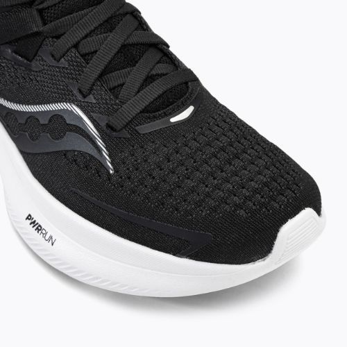 Кросівки для бігу жіночі Saucony Ride 15 black/white